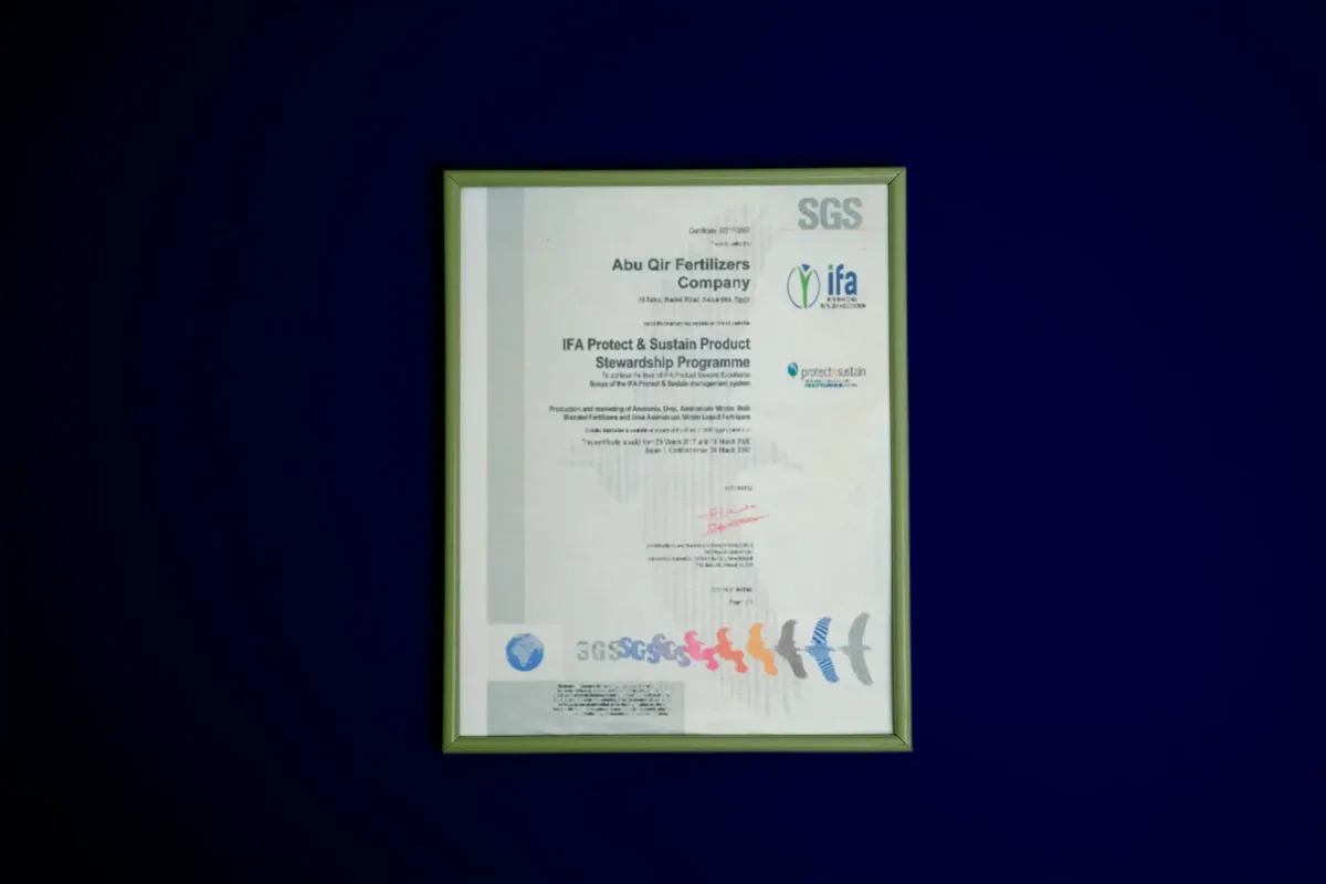 IFA Protect and Sustain Product Stewardship Excellence