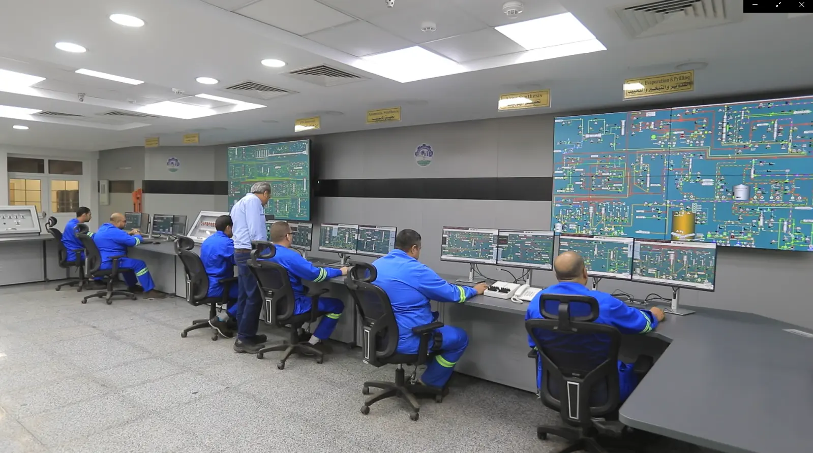 مصنع 1 بشركة أبو قير للأسمدة