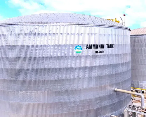 Ammonia tank