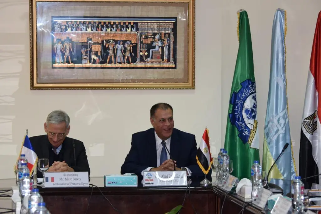 French Ambassador Visits Abu Qir Fertilizers Plants